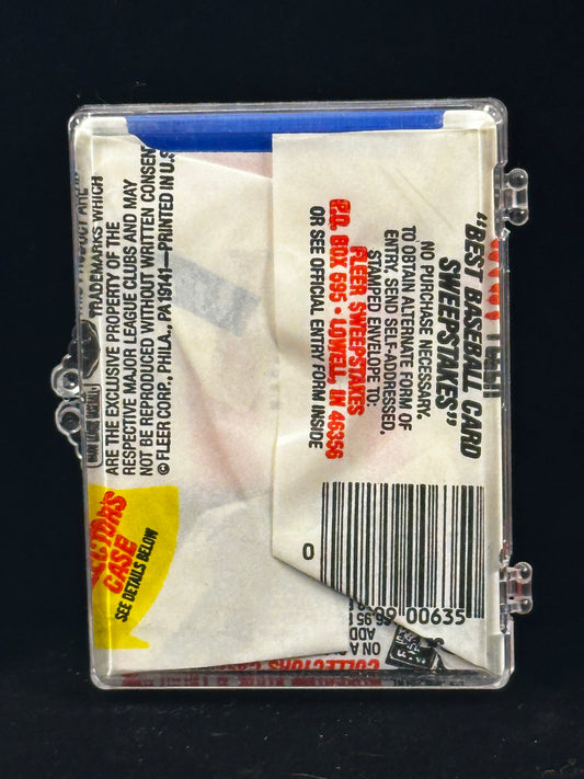 1985 Fleer Baseball Wax Pack
