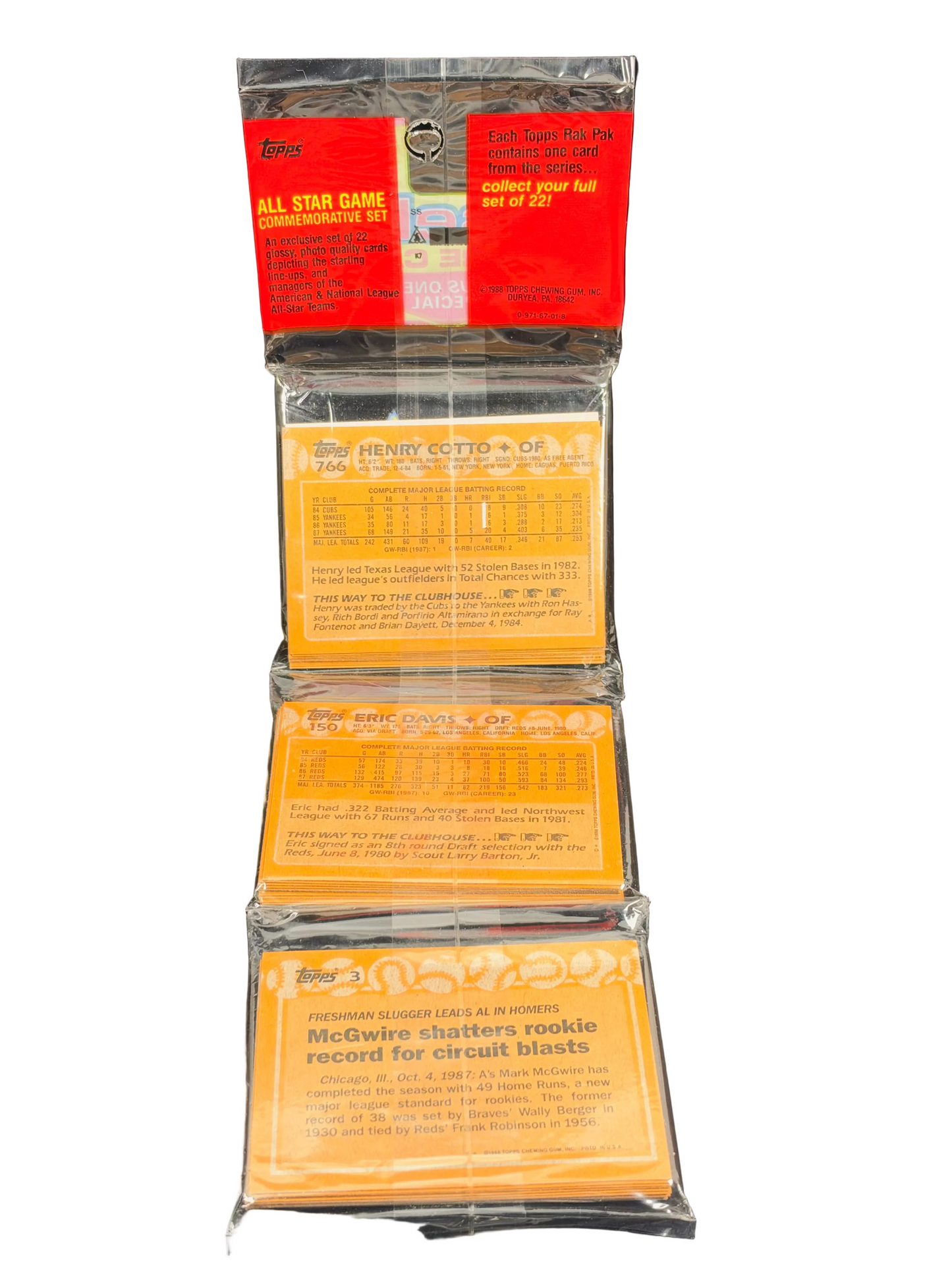 2007 Topps Baseball Series 2 Rack Pack – Factory Sealed