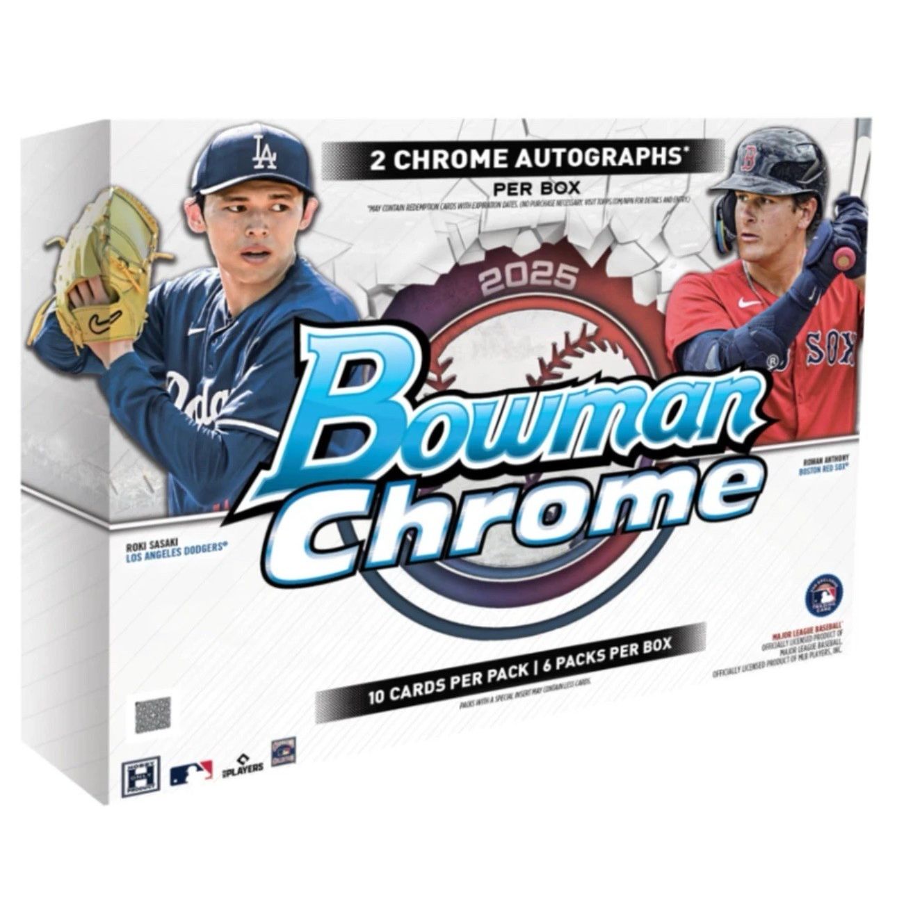 2025 Bowman Chrome Baseball Hobby Box