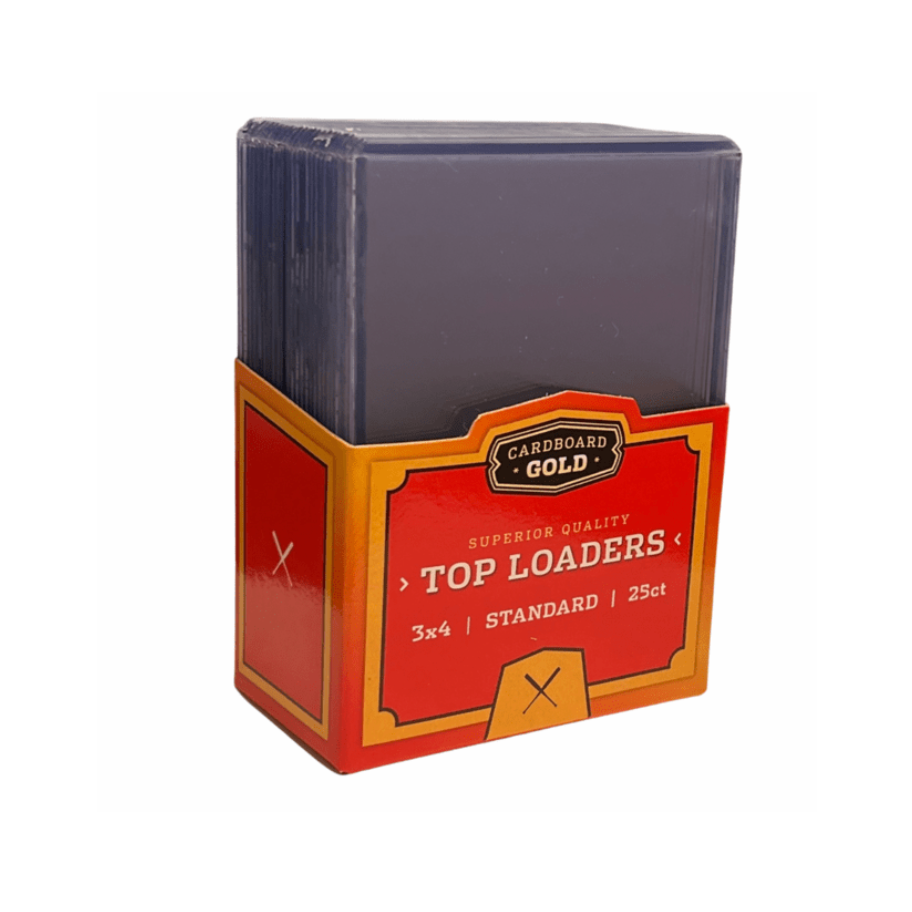 Cardboard Gold Standard Top Loaders 25ct pack for trading cards
