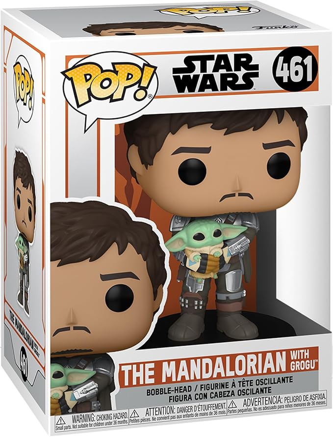 Funko Pop Mandalorian #461 Grogu Star Wars boxed figure