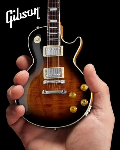 Gibson Les Paul Traditional Tobacco Burst mini guitar replica collectible