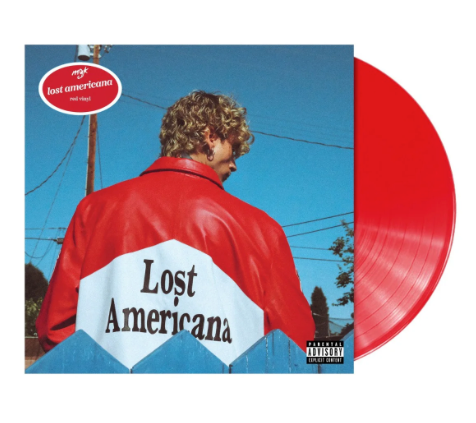 Machine Gun Kelly Lost Americana colored vinyl LP Brick Red