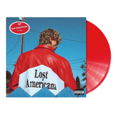 Machine Gun Kelly Lost Americana colored vinyl LP Brick Red