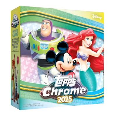 2025 Topps Chrome Disney Mega Box