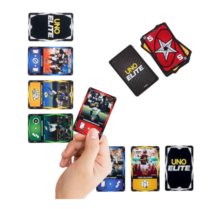 UNO Elite NFL Booster Set Plus
