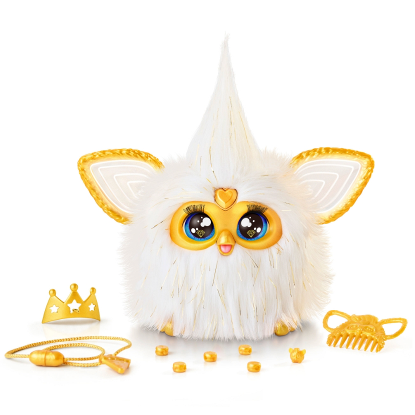 Furby Gold Glam Interactive Toy – Limited Edition