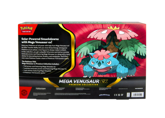 Pokémon Mega EX Venusaur Premium Collection – Factory Sealed