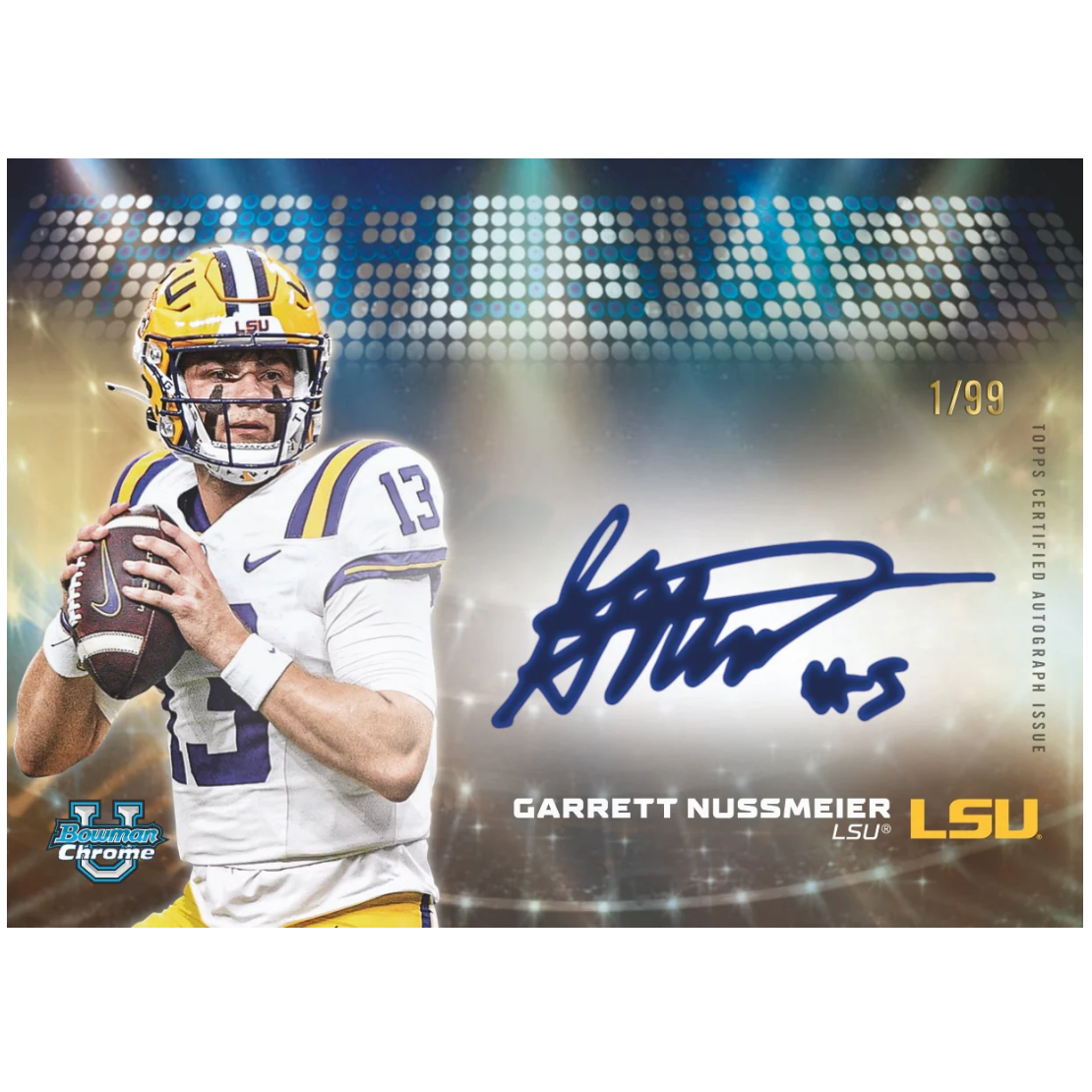 2025 Bowman U Chrome Football Hobby Jumbo Box