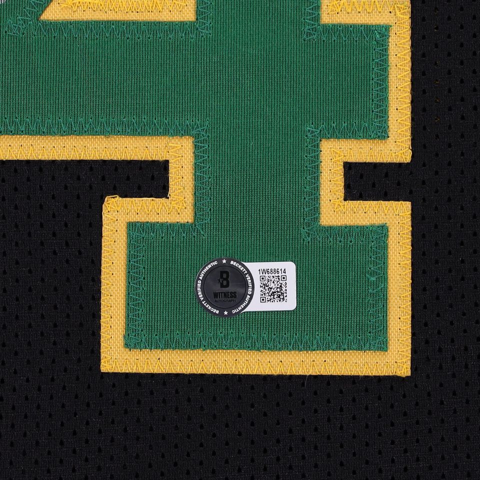 Shawn Kemp Signed Seattle SuperSonics #40 Jersey Beckett Witness Authenticated