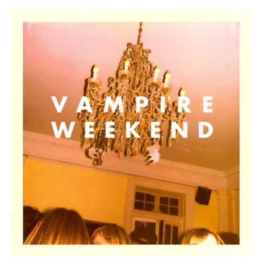 Vampire Weekend self-titled debut vinyl LP album cover