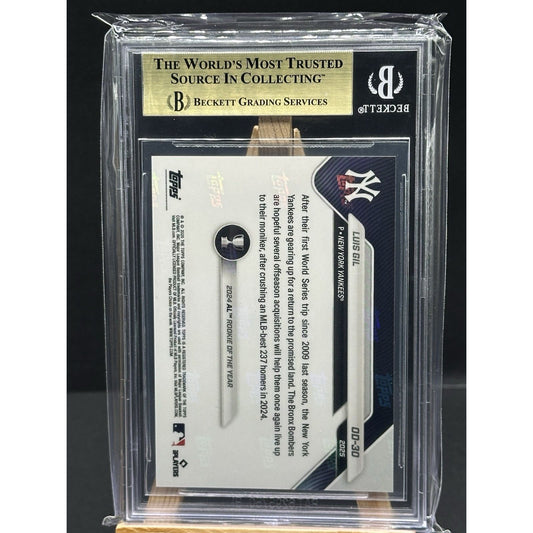 2025 Topps Now #OD-30 Luis Gil Opening Day Gold /50