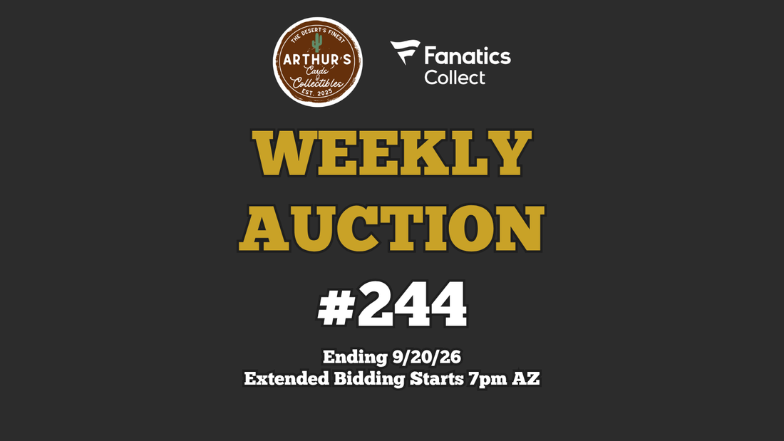 Fanatics Collect Weekly Auction #244 — Bowman Chrome, Topps Resurgence, Basketball, Soccer & More