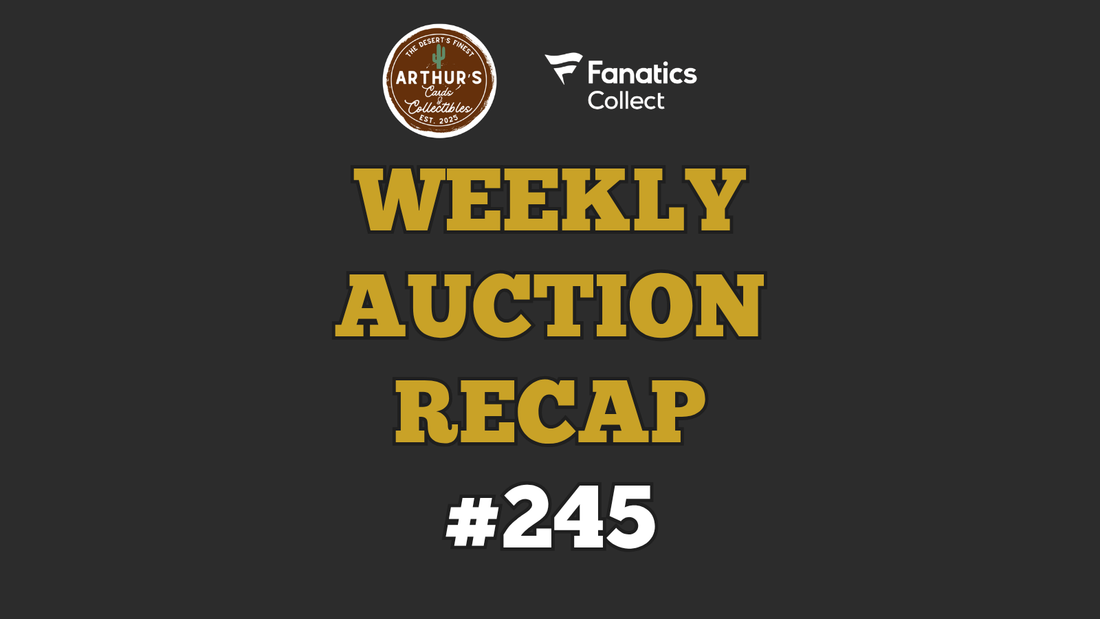 Fanatics Collect Auction #245 Results — Justin Gaethje, Tyler Shough, Patrick Mahomes & More