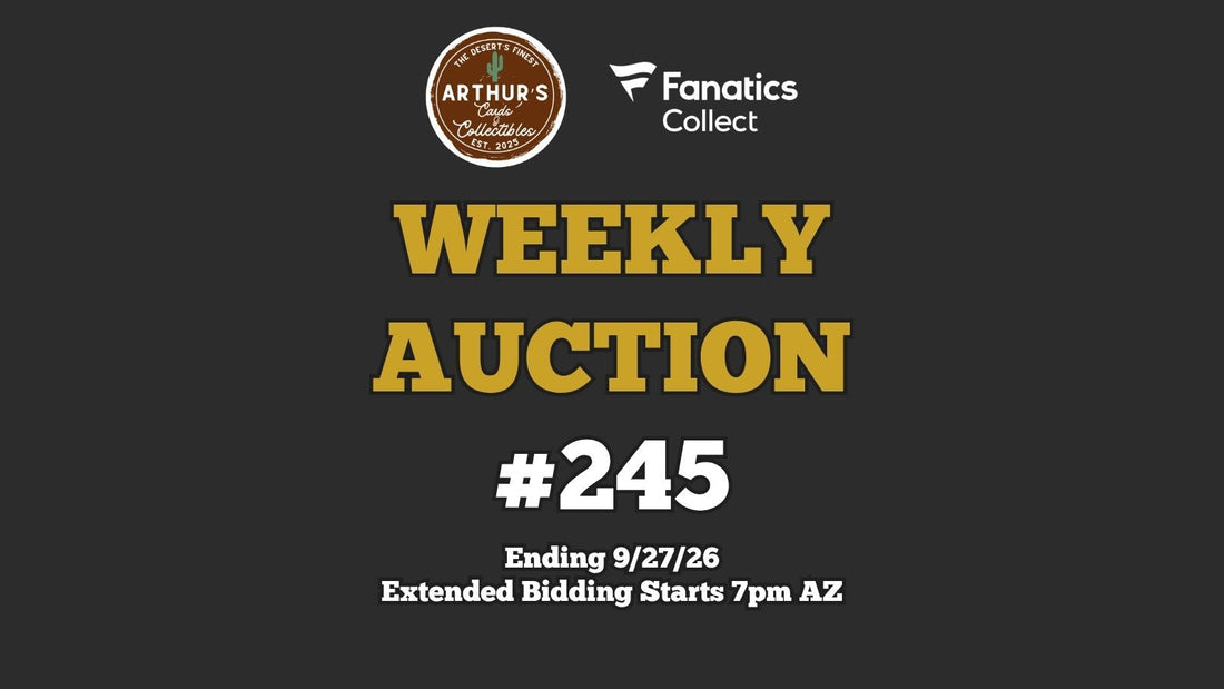 Fanatics Collect Weekly Auction #245: Flagship Football Takes Center Stage