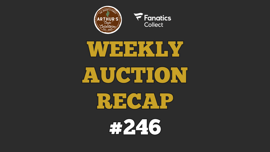 Fanatics Collect Auction #246 Results: Marion, Robinson & Flagship Football