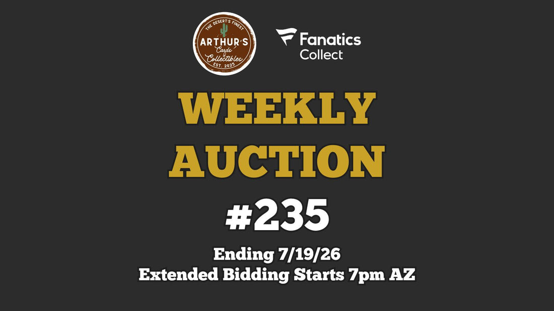 This Week’s Fanatics Collect Auctions – Weekly Auction #235 Ending July 19, 2026