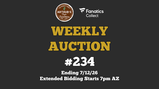 This Week’s Fanatics Collect Auctions – Weekly Auction #234 Ending July 12, 2026