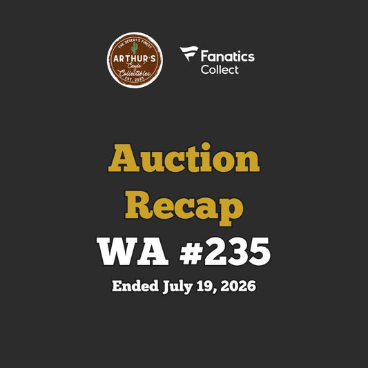 Fanatics Collect Auction Results – Weekly Auction #235 Recap
