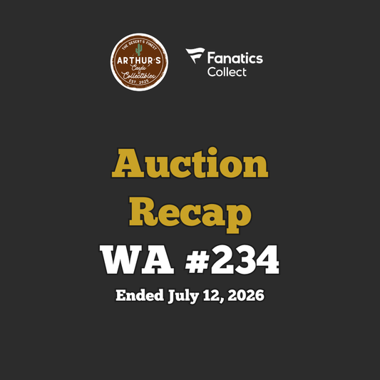 Fanatics Collect Auction Results – Weekly Auction #234 Recap