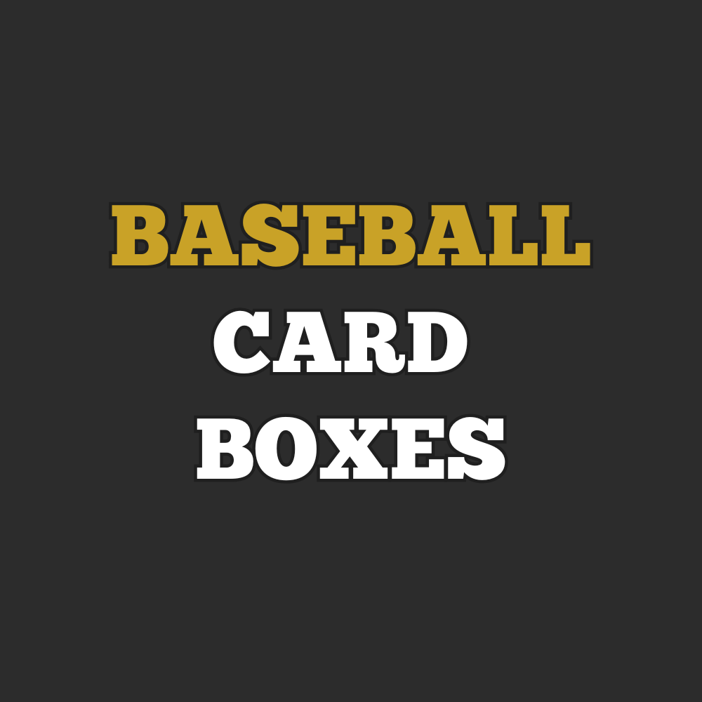 Baseball Card Boxes