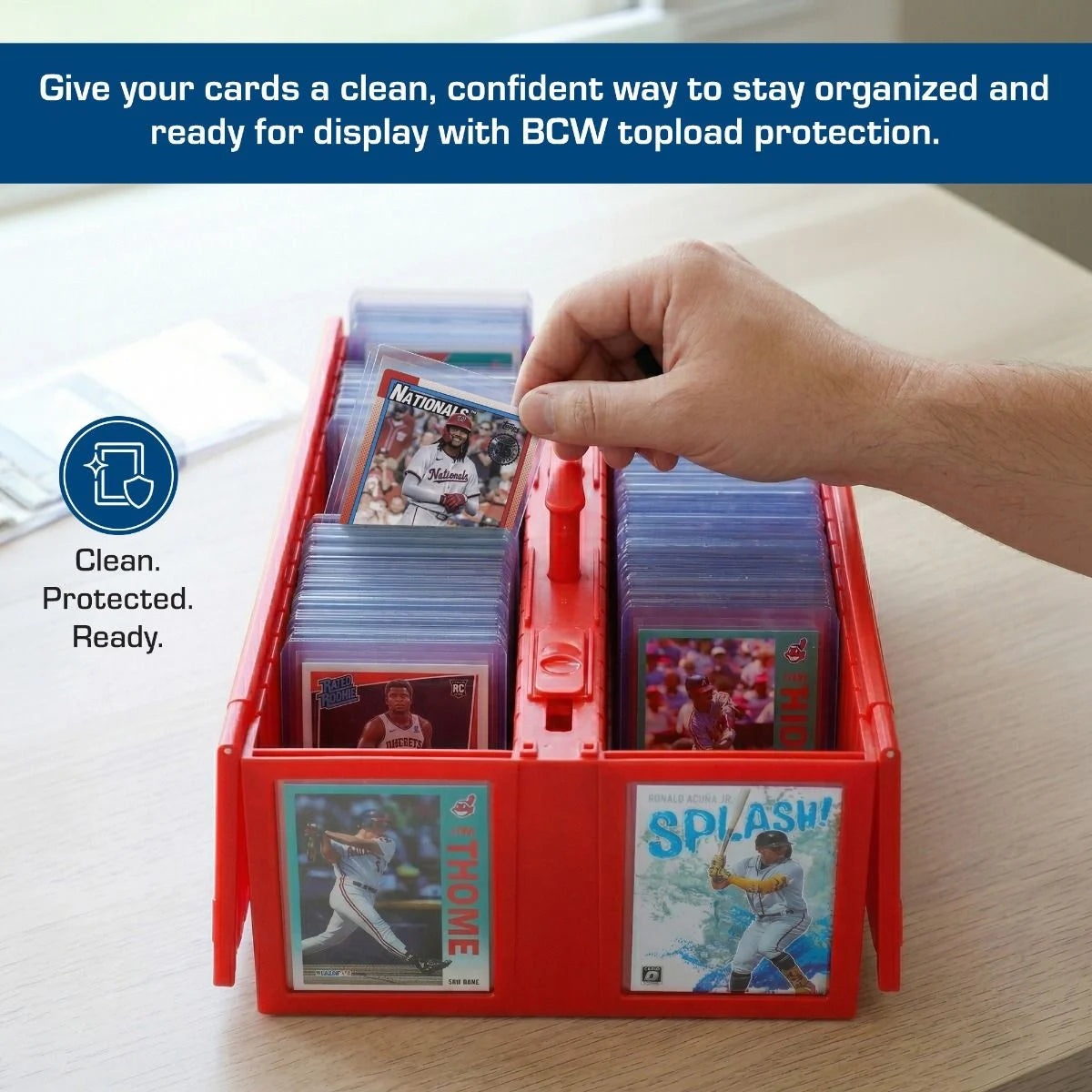 BCW 3x4 Standard Topload Card Holders — 25 Count