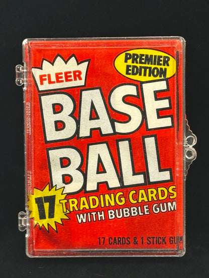 1981 Fleer Baseball Wax Pack