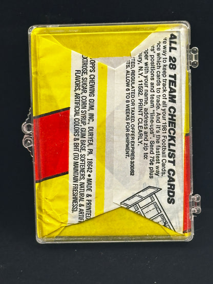 1981 Topps Football Wax Pack