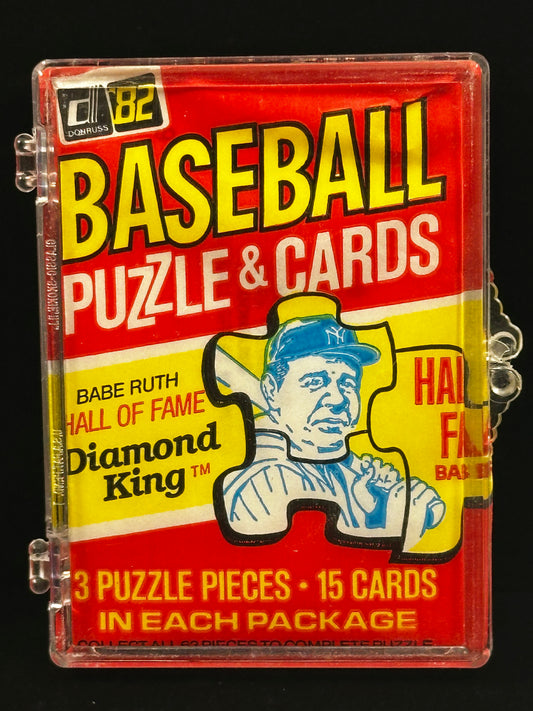 1982 Donruss Baseball Wax Pack