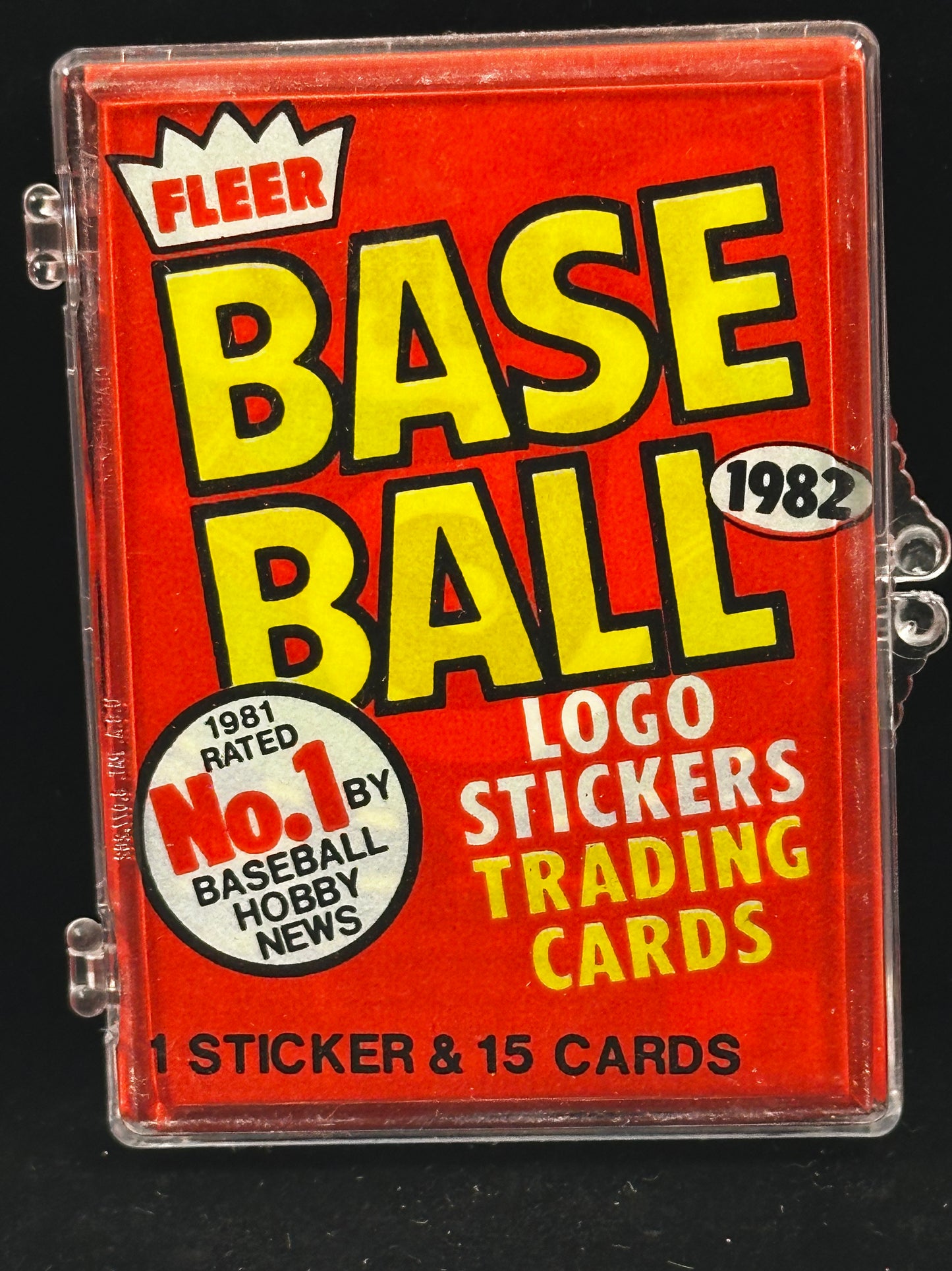 1982 Fleer Baseball Wax Pack