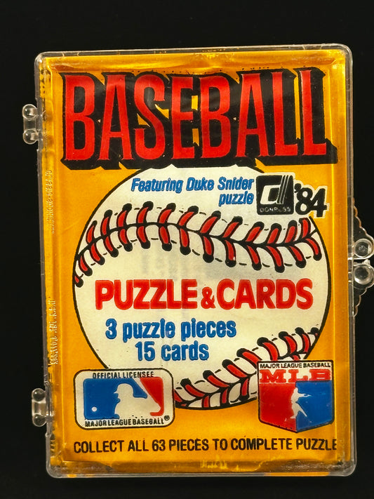 1984 Donruss Baseball Wax Pack
