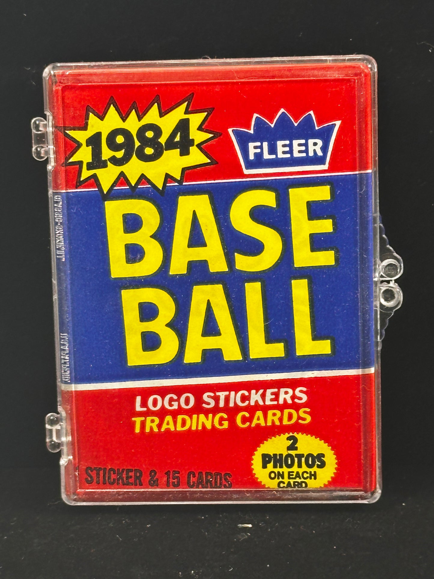 1984 Fleer Baseball Wax Pack