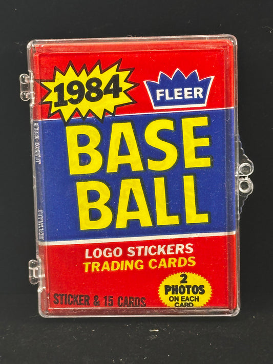 1984 Fleer Baseball Wax Pack