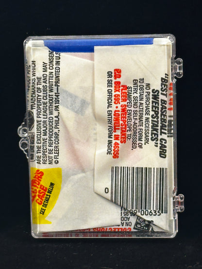 1985 Fleer Baseball Wax Pack