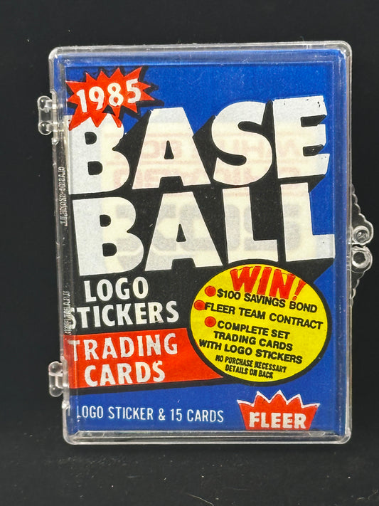 1985 Fleer Baseball Wax Pack