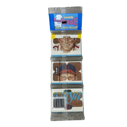Retail rack pack of donruss baseball cards