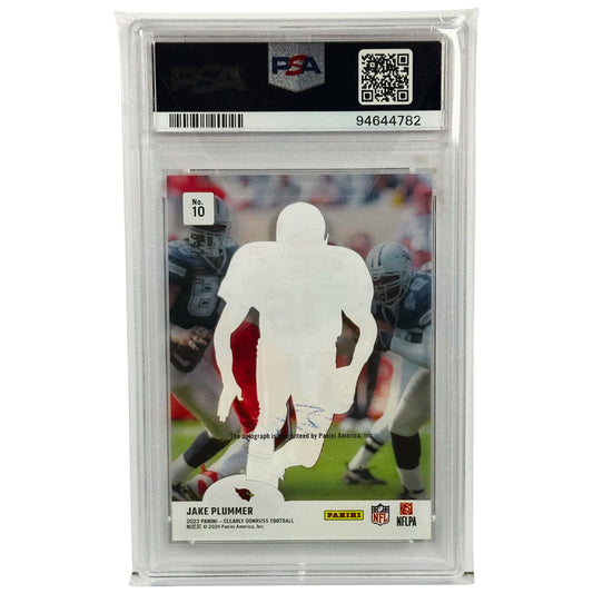 2023 Clearly Donruss Jake Plummer Retro 2003 Autograph #10 /100 PSA 10