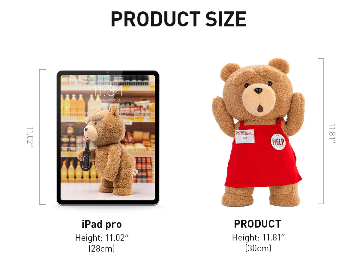 Ted 2 - Ted Action Plush Figure