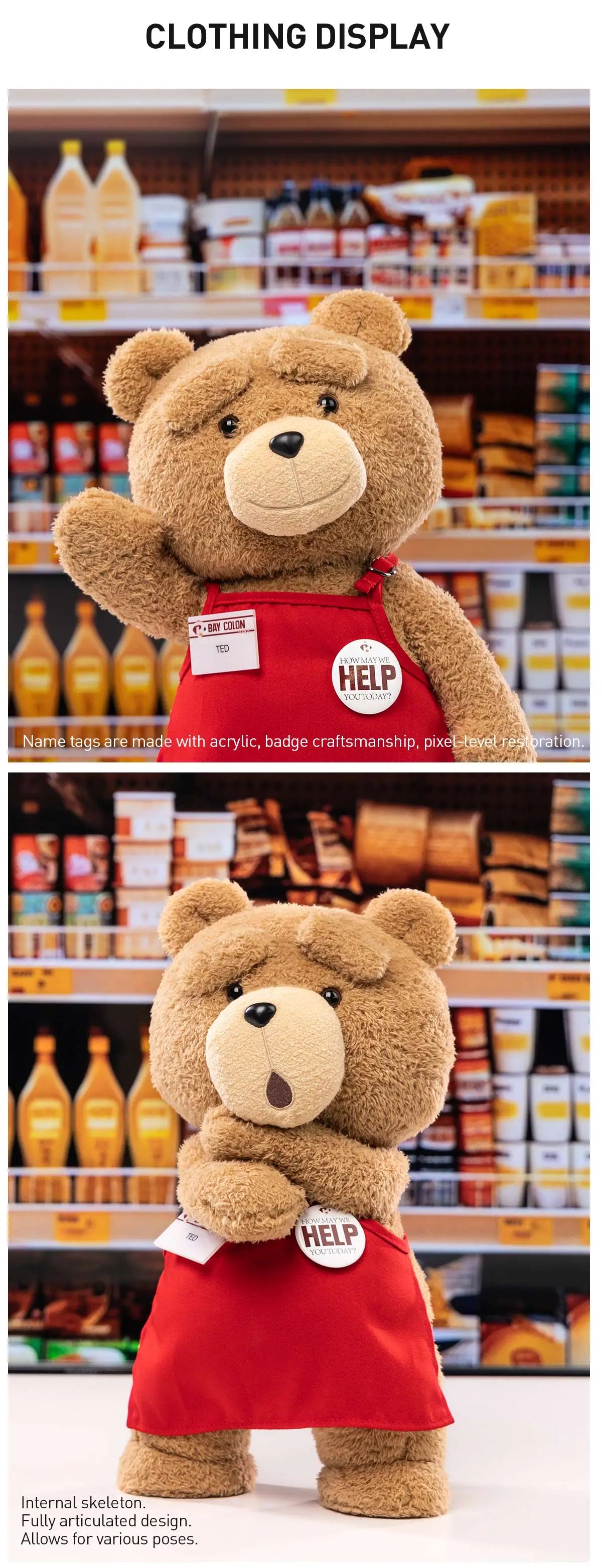 Ted 2 - Ted Action Plush Figure
