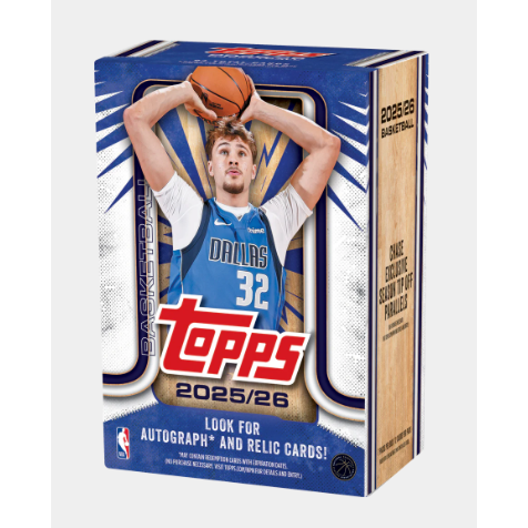 2025-26 Topps Basketball Value Box sealed retail basketball card box