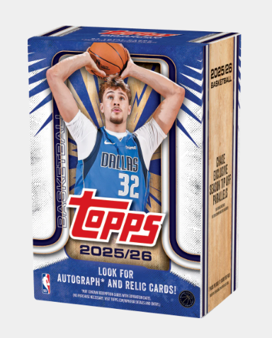 2025-26 Topps Basketball Value Box sealed retail basketball card box