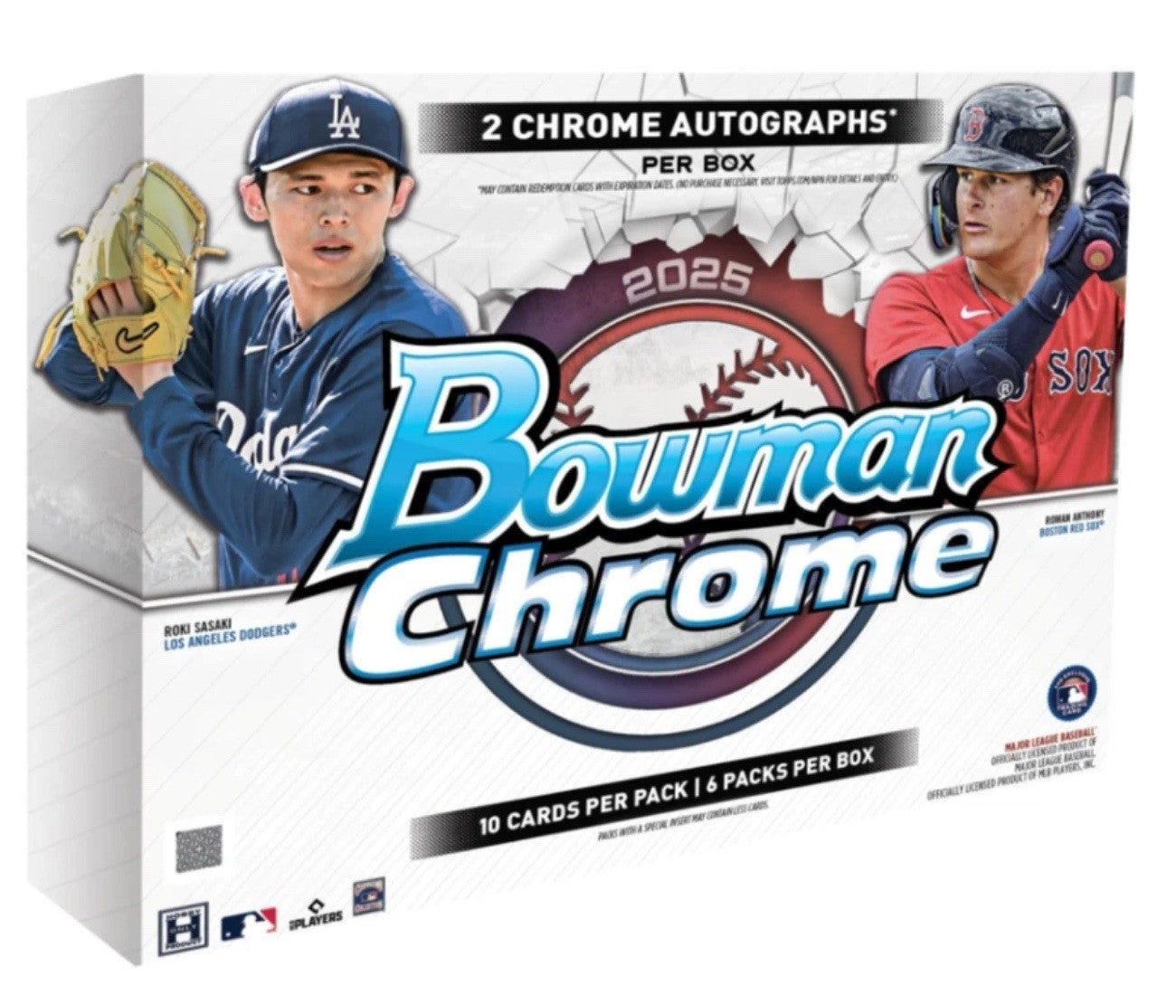 2025 Bowman Chrome Baseball Hobby Box (Pre-Order)