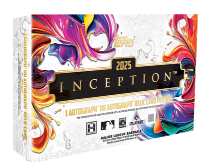 2025 Topps Inception Baseball Hobby Box factory sealed