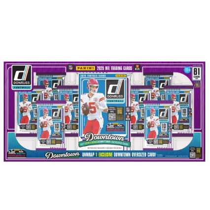 2025 Panini Donruss Football Costco Bundle sealed NFL card box