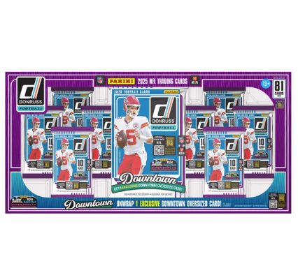 2025 Panini Donruss Football Costco Bundle sealed NFL card box