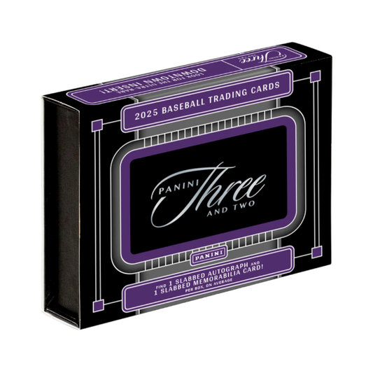 2025 Panini Three and Two Baseball Hobby Box sealed MLB trading card box