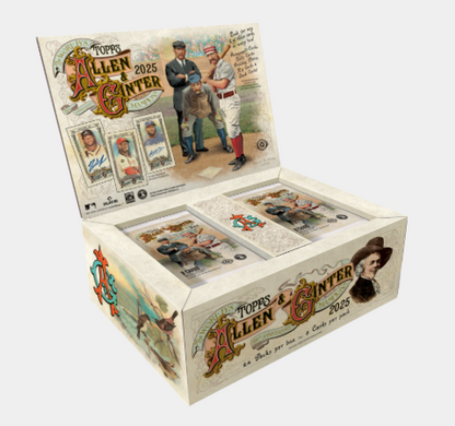 2025 Topps Allen & Ginter Baseball Hobby Box pre-order sealed display