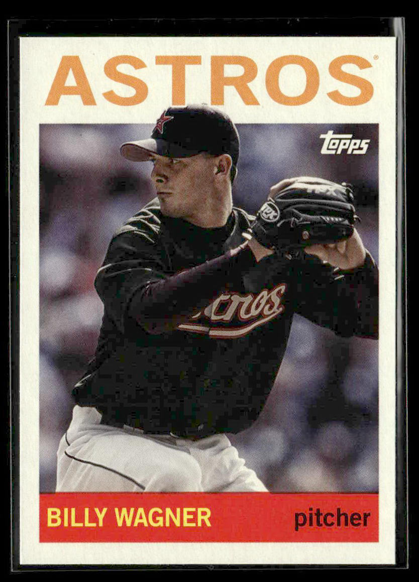 2025 Topps Archives #33 Billy Wagner baseball card – front image, Houston Astros pitcher.