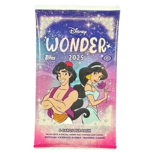 2025 Topps Disney Wonder Hobby Pack sealed trading card pack