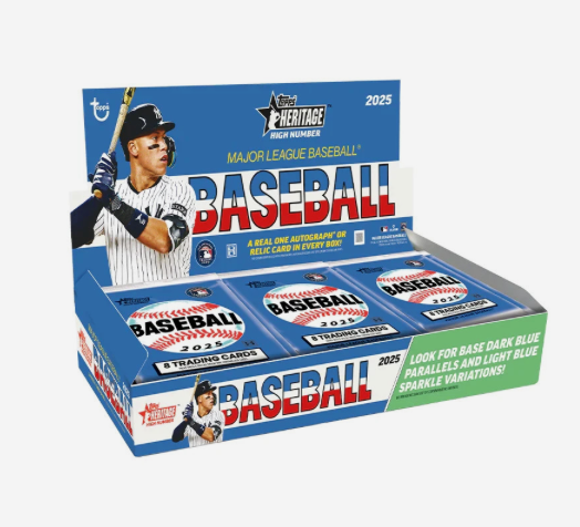 2025 Topps Heritage High Number Baseball Hobby Box sealed MLB card box